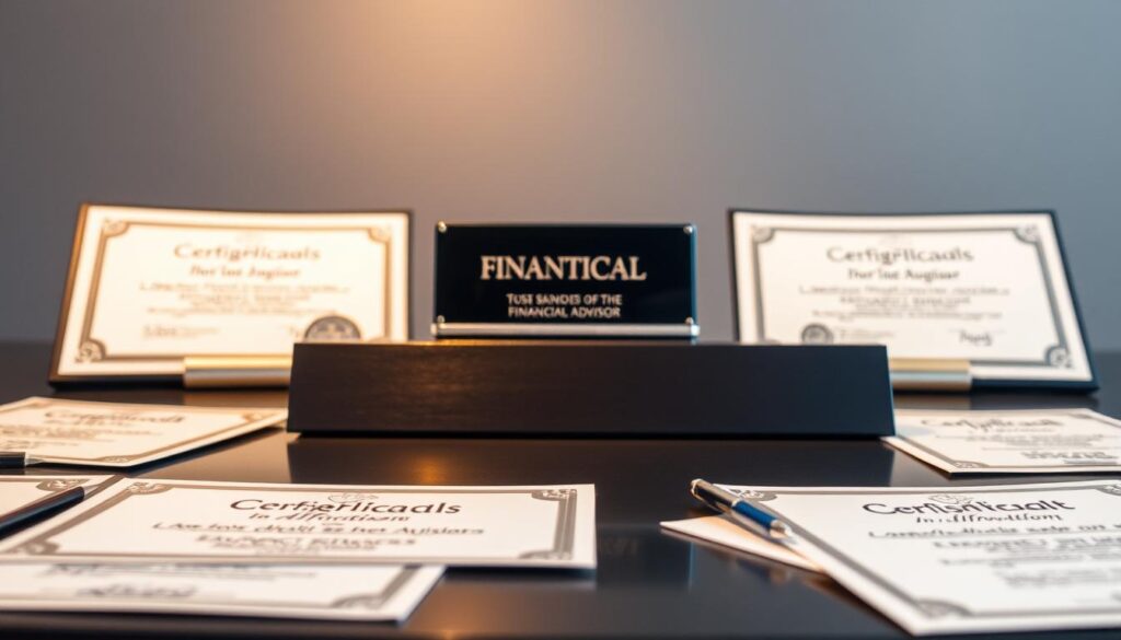 financial advisor credentials