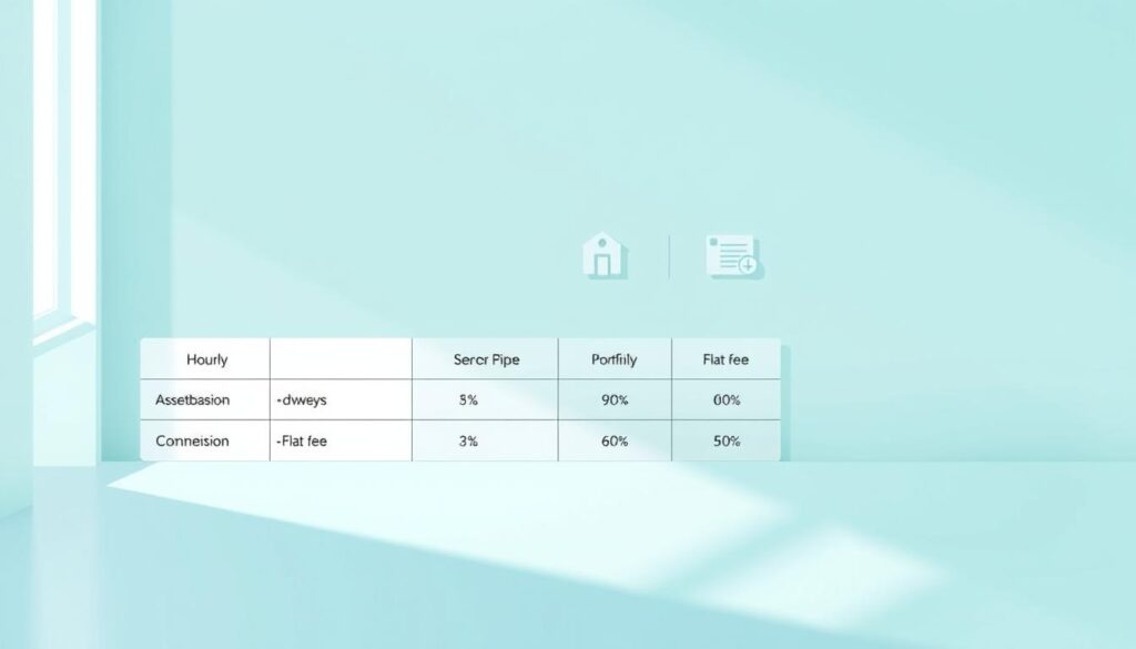 financial advisor fee structures