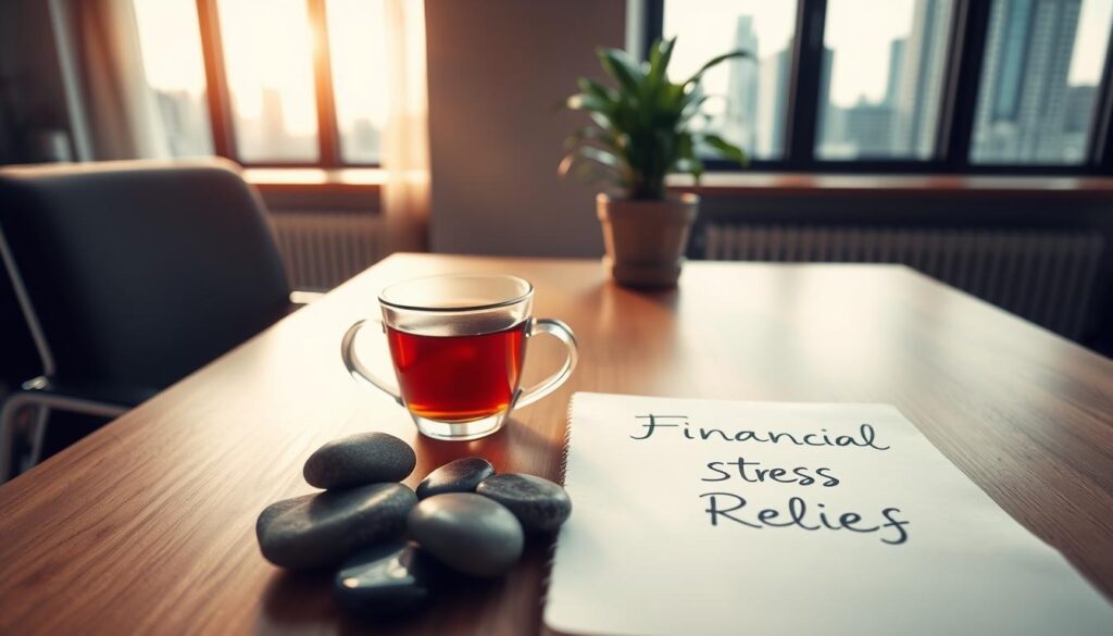 financial stress relief techniques